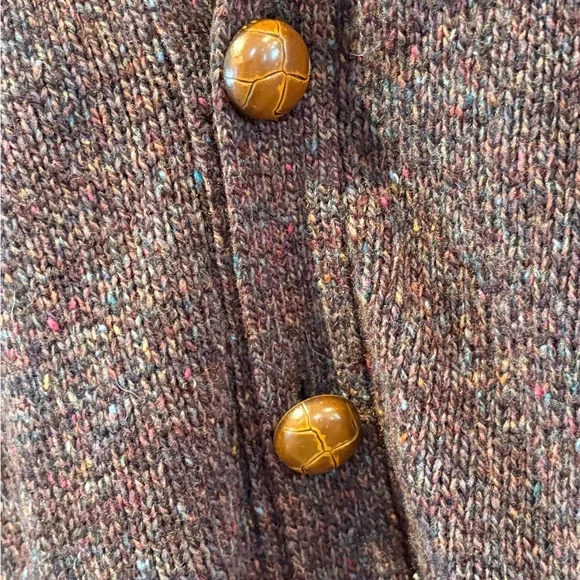 Pendleton Wool cardigan in Brown XL (looks like babaà ) - Picture 6 of 10